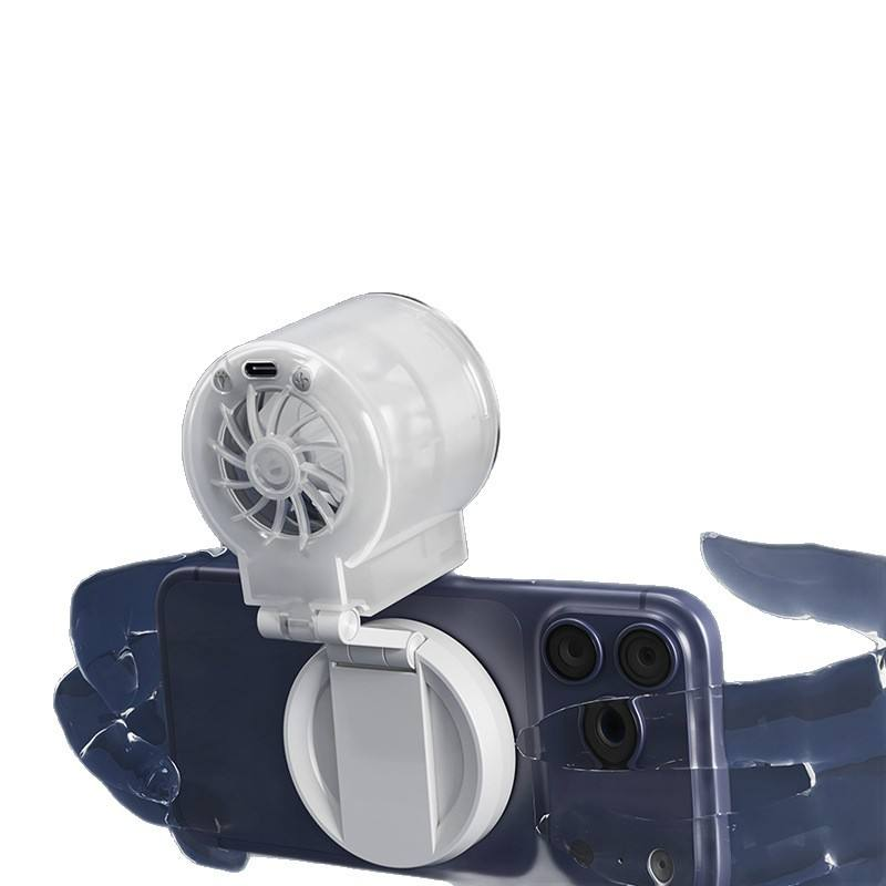 Magnetic Foldable Phone Holder Mini Fan